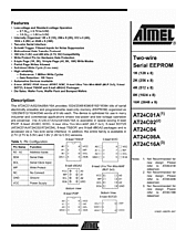 DataSheet AT24C01A pdf